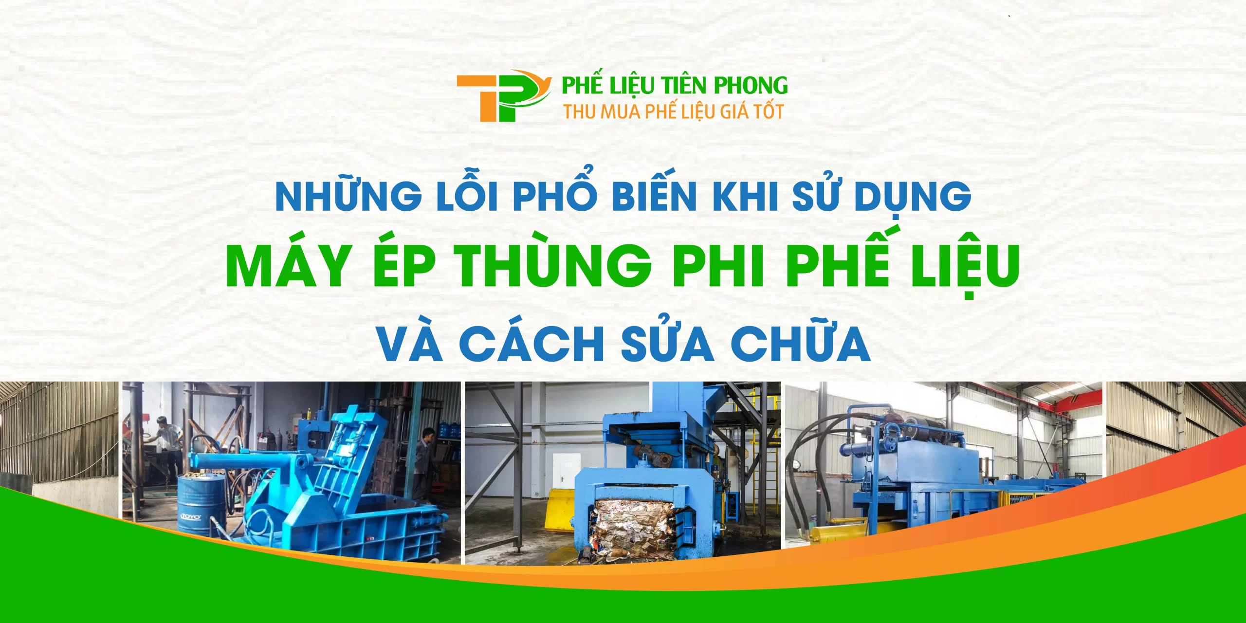 Máy Ép Thùng Phi Phế Liệu